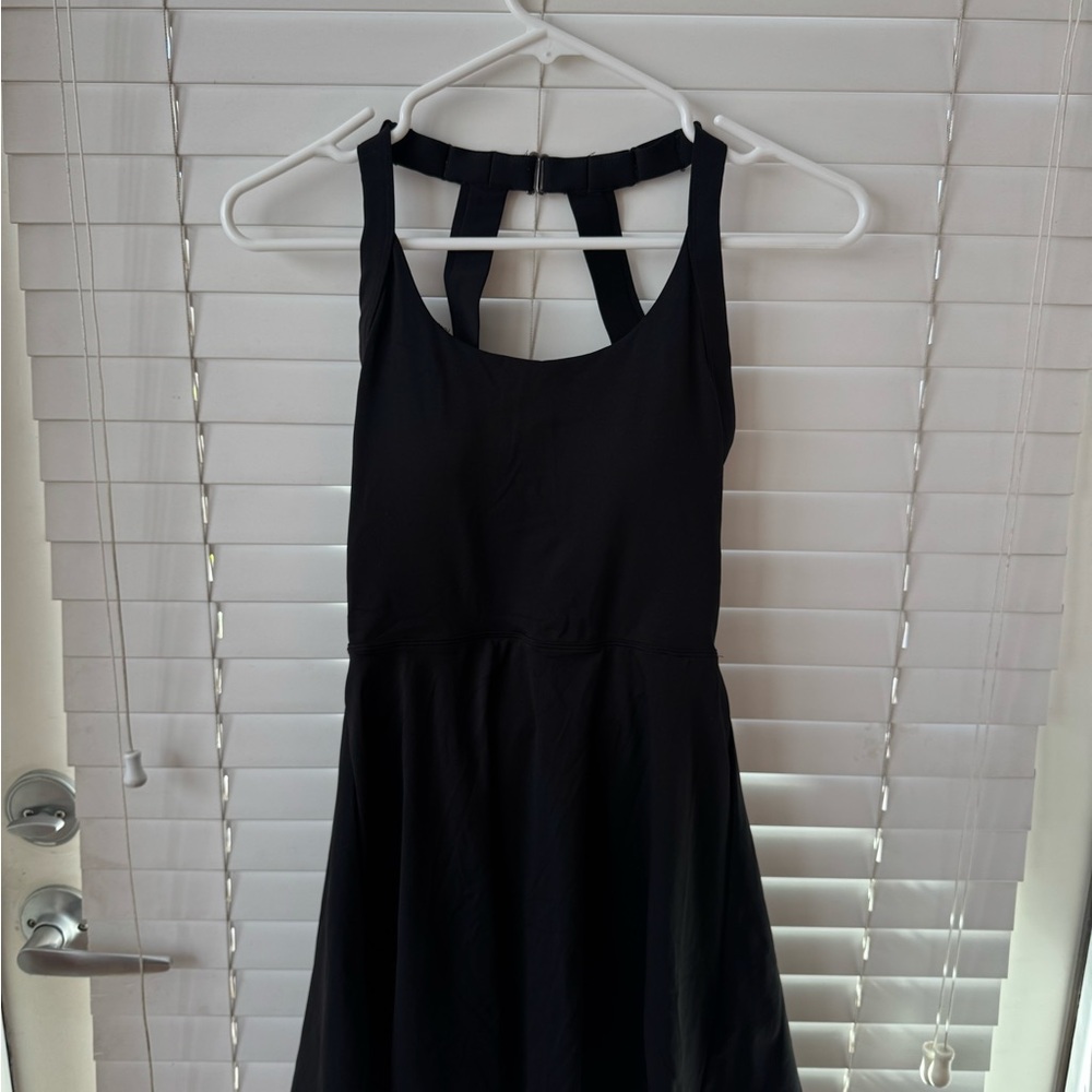 Chic Black Backless Dress